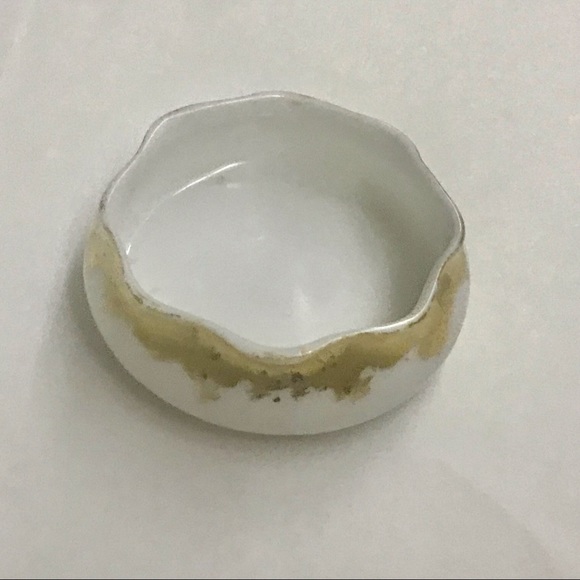 Limoges Miniature Serving Dish made in France 24k Gold Trim Design Hand … - Picture 5 of 16